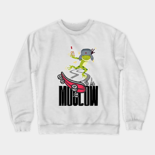 Moscow Crewneck Sweatshirt by Goddamn10